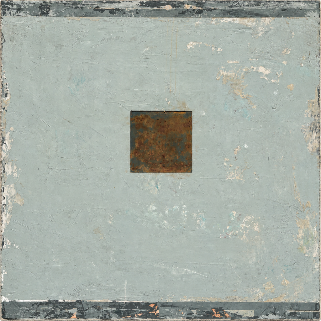 Ventana verde oxidada, María Zavala